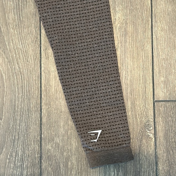 Gymshark NWOT Vital Seamless 2.0 Leggings Espresso Marl Small - Picture 5 of 6